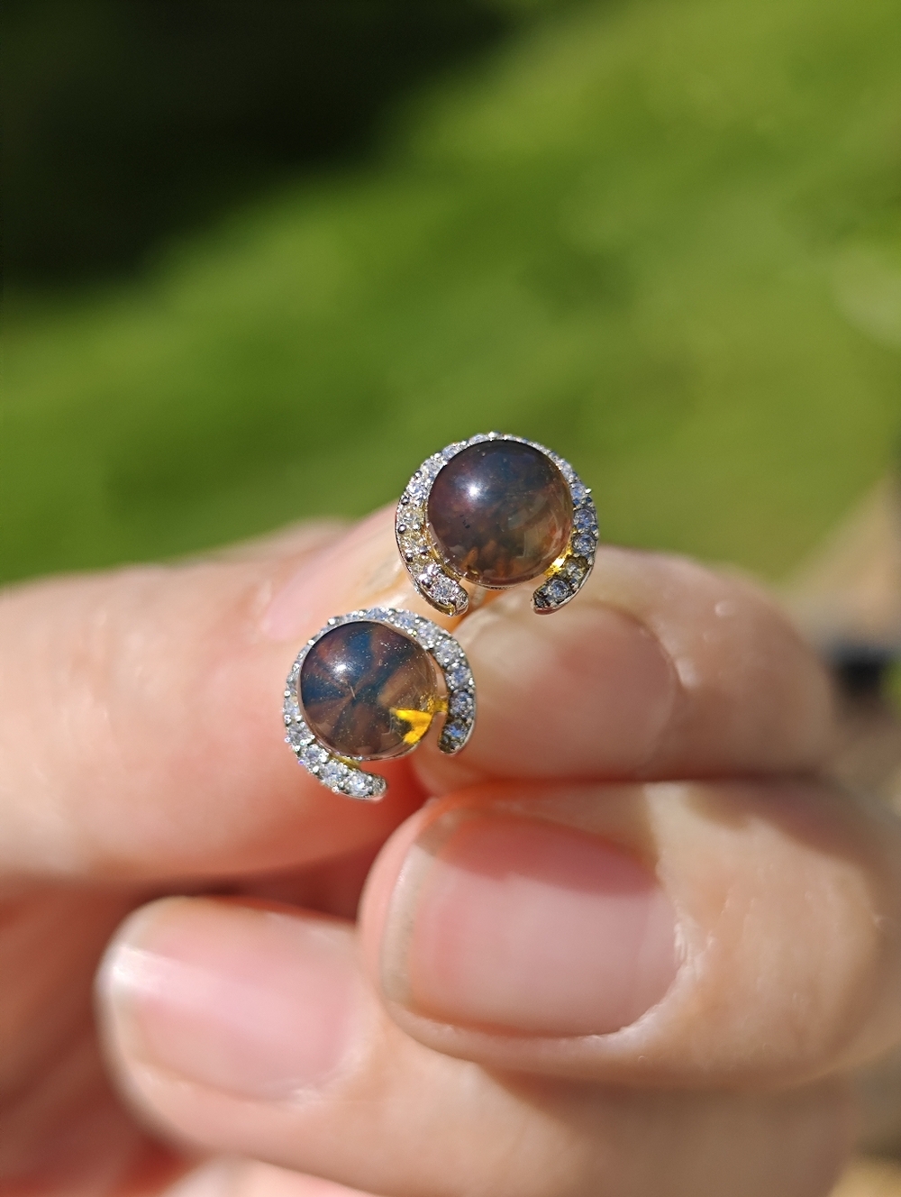The Azure Secret: Petite Genuine Blue Amber earnnings